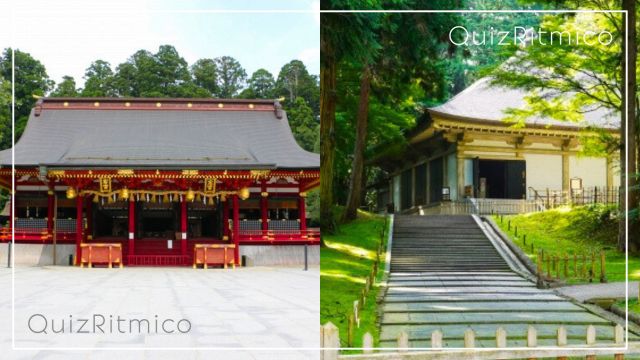 岩手県にあるお寺はどっち？